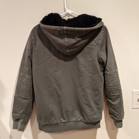Mossimo Supply Youth Sherpa lined hooded jacket - Picture 2 of 5